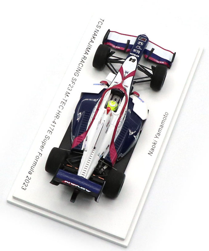 スパーク 1/43スケール TCS NAKAJIMA RACING SF23 ホンダ M-TEC HR-417E NO.64 山本尚貴 2023年 スーパーフォーミュラ /msl 拡大画像