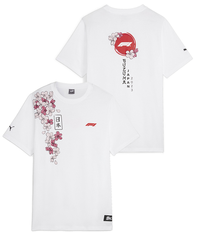 FORMURA 1 日本GP スペシャルエディション Tシャツ 2023 ホワイト拡大画像