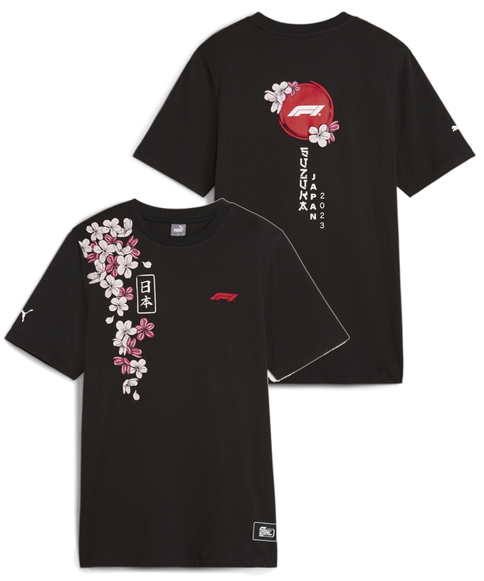 FORMURA 1 日本GP スペシャルエディション Tシャツ 2023 ブラック拡大画像