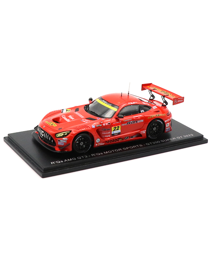 スパーク 1/43スケール R'Qs AMG GT3 - R'Qs MOTOR SPORTS NO.22 和田久 / 城内政樹 / 加納政樹 GT 300 スーパーGT 2023年拡大画像