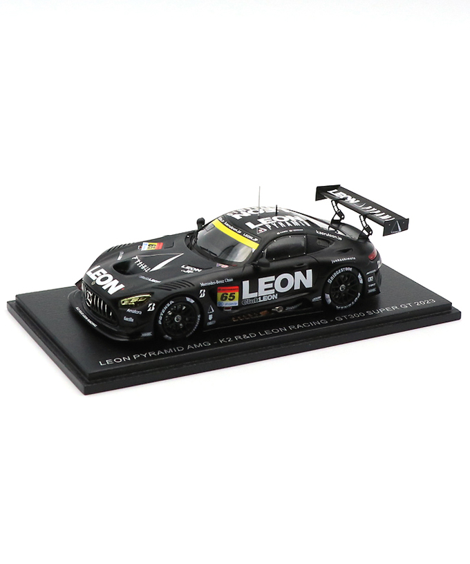 スパーク 1/43スケール LEON PYRAMID AMG - K2 R&D LEON RACING NO.65 蒲生尚弥 / 篠原拓朗 GT 300 スーパーGT 2023年拡大画像