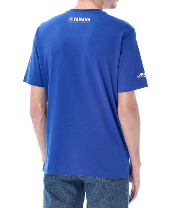 【50%オフセール】ファビオ・クアルタラロ #20 ヤマハデュアル Tシャツ ブルー 2023拡大画像