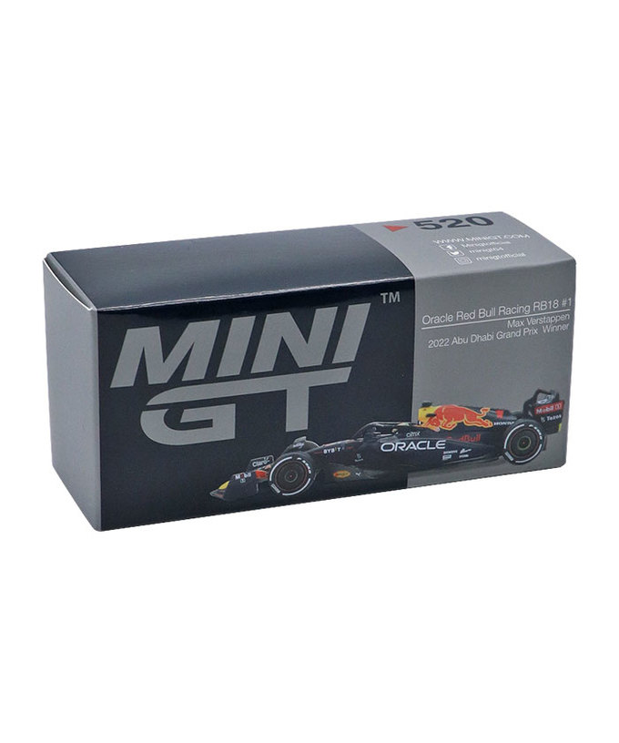 MINIGT 1/64スケール オラクル レッドブル レーシング RB18 マックス・フェルスタッペン 2022年 アブダビGP 優勝 /ARB/msl拡大画像