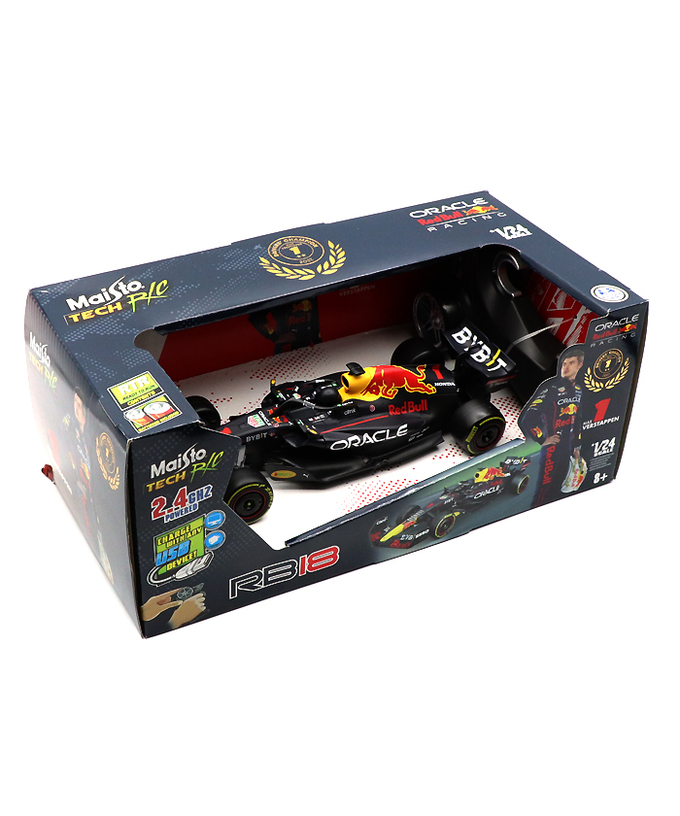 【ラジコン】マイストTECH R/C 1/24スケール オラクル レッドブル レーシング ホンダ RB18 マックス・フェルスタッペン 2022年 アブダビGP拡大画像