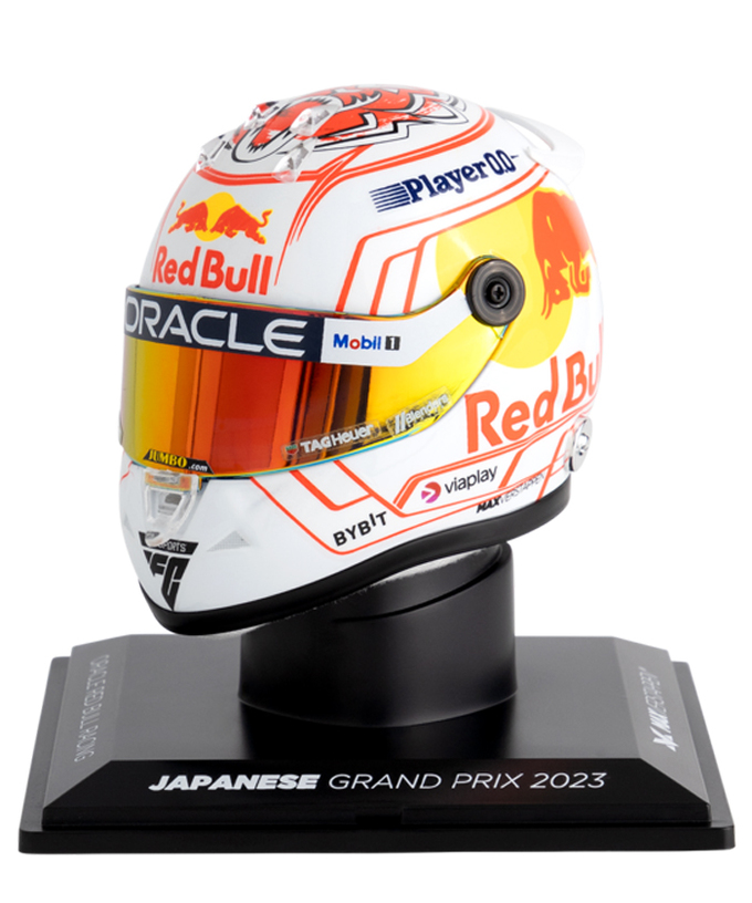 フェルスタッペン別注 シューベルト 1/4スケール マックス・フェルスタッペン 2023年 日本GP レッドブル レーシング チーム ヘルメット /ARB拡大画像
