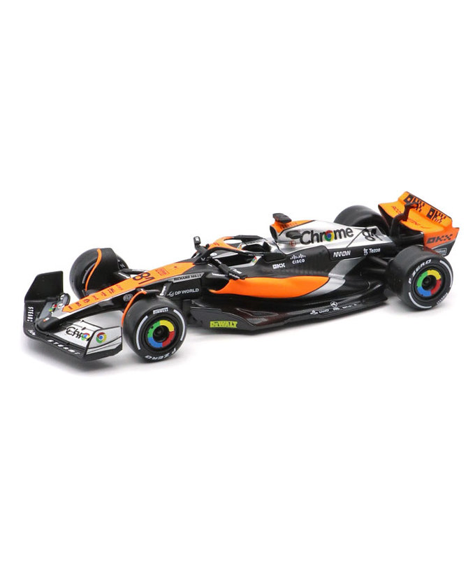 ブラゴ 1/43スケール マクラーレン MCL60 オスカー・ピアストリ 2023年 イギリスGP /23f1m拡大画像