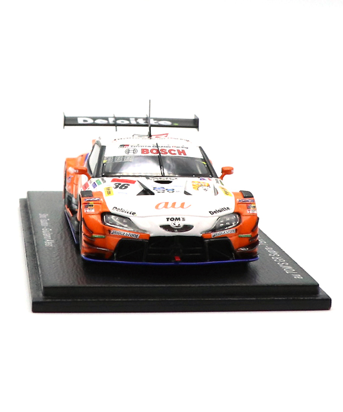 スパーク 1/43スケール au トムス GR スープラ TGR TEAM au TOMS NO.36 坪井翔 / ジュリアーノ・アレジ GT500 スーパーGT 2022年 /msl拡大画像