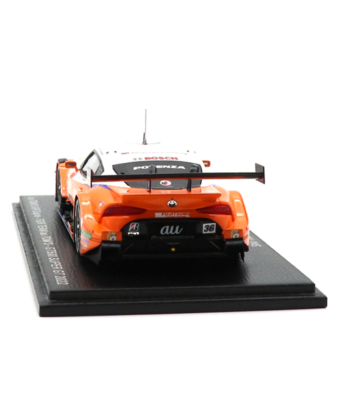 スパーク 1/43スケール au トムス GR スープラ TGR TEAM au TOMS NO.36 坪井翔 / ジュリアーノ・アレジ GT500 スーパーGT 2022年 /msl拡大画像