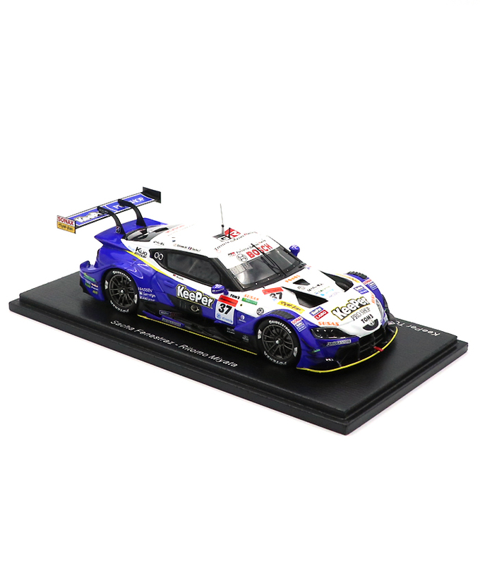 スパーク 1/43スケール キーパー トムス GR スープラ TGR TEAM KeePer TOMS NO.37 サッシャ・フェネストラズ / 宮田莉朋 GT500 スーパーGT 2022年 /msl拡大画像