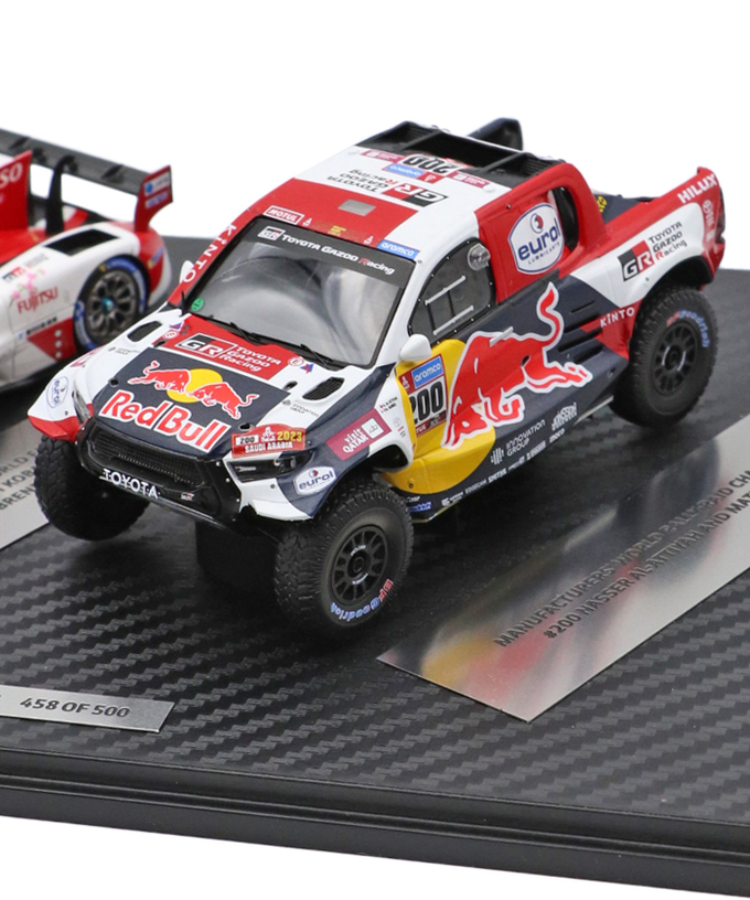 TOYOTA GAZOO Racing 別注 スパーク 1/43スケール  2023 トリプルチャンピオン  3台セット/TGR_WRC拡大画像