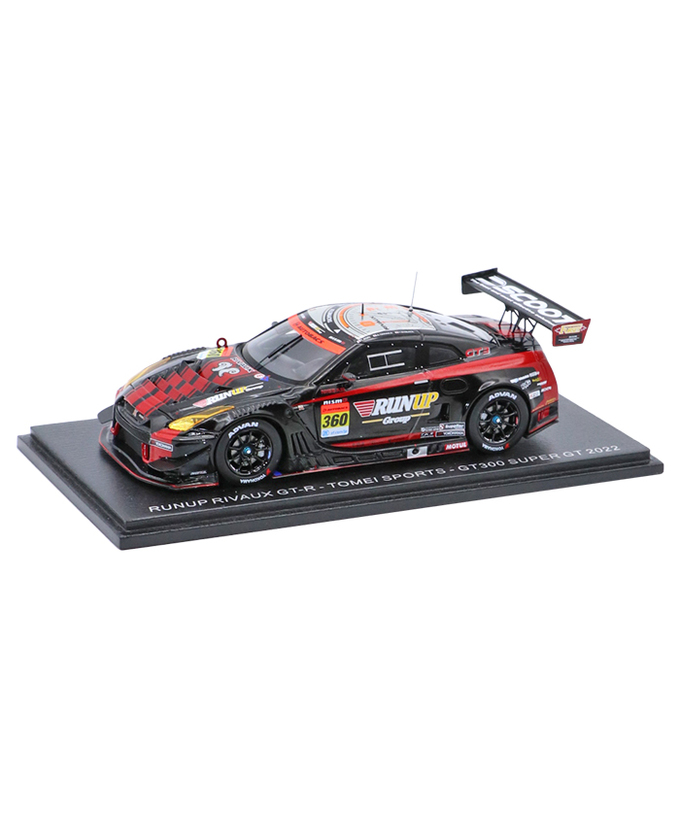 スパーク 1/43スケール RUNUP RIVAUX GT-R TOMEI SPORTS NO.360 青木孝行 / 田中篤 GT 300 スーパーGT 2022年拡大画像