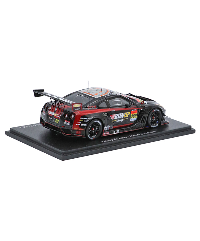 スパーク 1/43スケール RUNUP RIVAUX GT-R TOMEI SPORTS NO.360 青木孝行 / 田中篤 GT 300 スーパーGT 2022年拡大画像