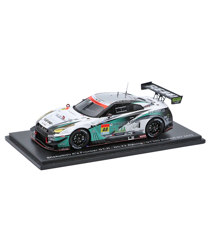 スパーク 1/43スケール 植毛 ケーズフロンティア GT-R NILZZ Racing NO.48 井田太陽 / 田中優暉 GT 300 スーパーGT 2022年拡大画像