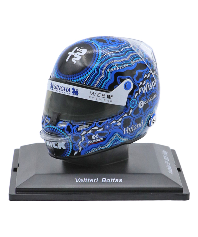 スパーク 1/5スケール バルテリ・ボッタス 2023年 オーストラリアGP アルファロメオ ヘルメット /msl拡大画像