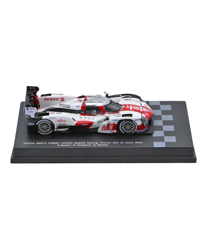 スパーク 1/87スケール TOYOTA GAZOO Racing GR010 ハイブリッド 8号車 ブエミ/ハートレイ/平川亮 2022年 ルマン24時間レース 優勝 /TGR_WEC拡大画像