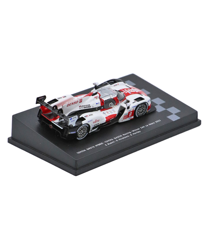 スパーク 1/87スケール TOYOTA GAZOO Racing GR010 ハイブリッド 8号車 ブエミ/ハートレイ/平川亮 2022年 ルマン24時間レース 優勝 /TGR_WEC/msl拡大画像