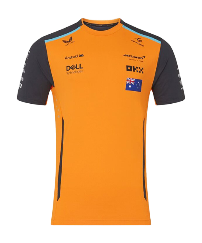 マクラーレン F1 チーム オスカー・ピアストリ セットアップ Tシャツ オレンジ 2024拡大画像