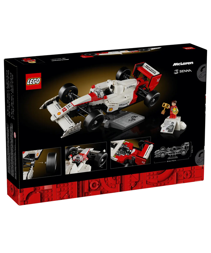 【海外並行品】LEGO(レゴ) アイコン マクラーレン ホンダ MP4/4 & アイルトン・セナ拡大画像