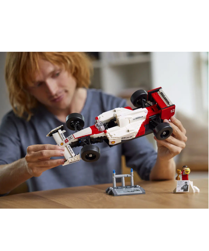【30%オフセール】【海外並行品】LEGO(レゴ) アイコン マクラーレン ホンダ MP4/4 & アイルトン・セナ /msl拡大画像