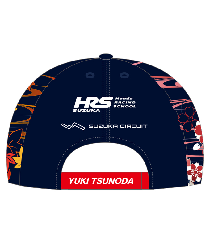 角田裕毅 x HRC Honda RACING コラボ キャップ 和柄 2024拡大画像