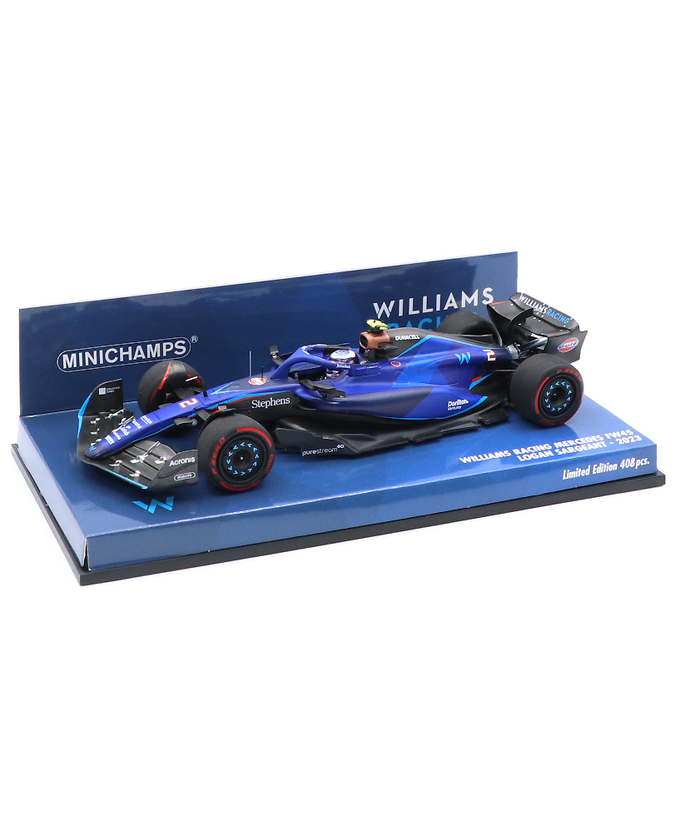 ミニチャンプス 1/43スケール ウィリアムズ レーシング FW45 ローガン・サージェント 2023年 /23f1m拡大画像