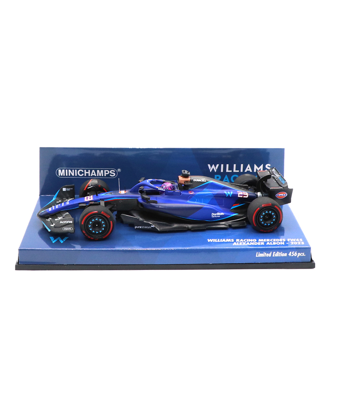 ミニチャンプス 1/43スケール ウィリアムズ レーシング FW45 アレクサンダー・アルボン 2023年 /23f1m拡大画像