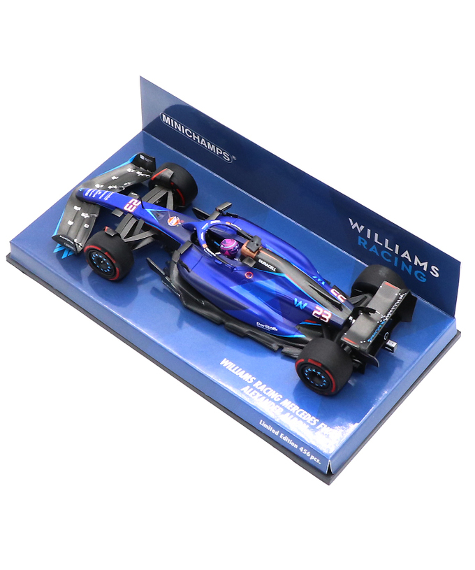 ミニチャンプス 1/43スケール ウィリアムズ レーシング FW45 アレクサンダー・アルボン 2023年 /23f1m拡大画像