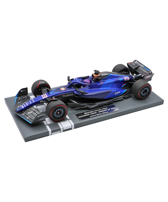 ミニチャンプス 1/18スケール ウィリアムズ レーシング FW45 アレクサンダー・アルボン 2023年 /23f1m拡大画像