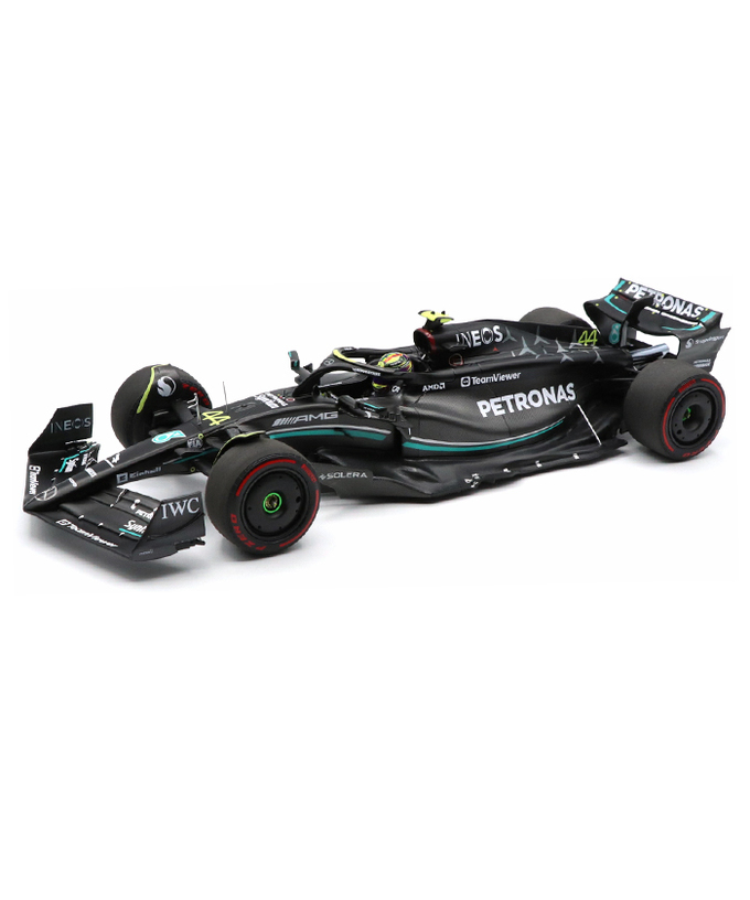 ミニチャンプス 1/18スケール メルセデス AMG ペトロナス F1 W14 E パフォーマンス ルイス・ハミルトン 2023年 オーストラリアGP 2位入賞 /23f1m拡大画像