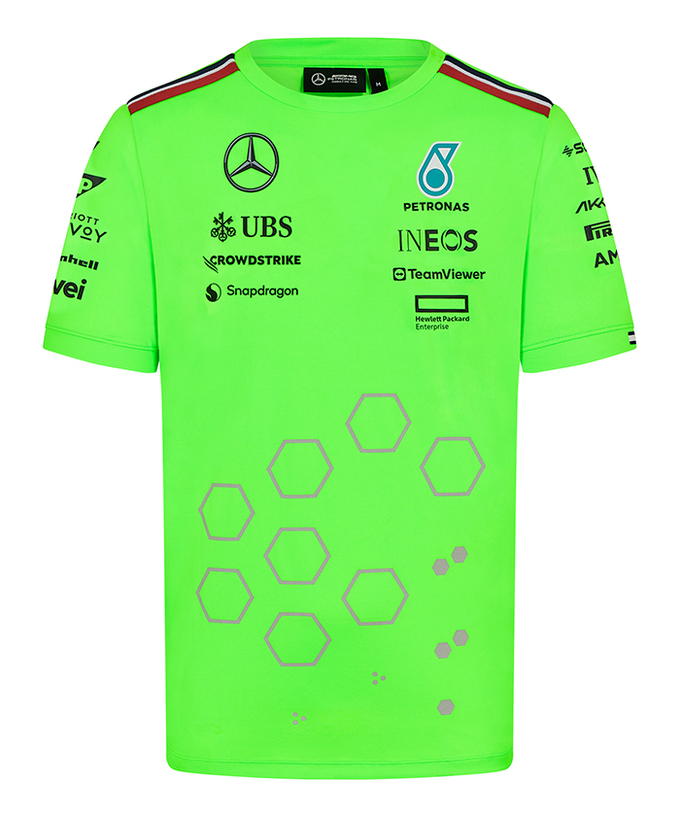 メルセデス AMG ペトロナス F1 チーム  セットアップ Tシャツ グリーン 2024 /TM-W拡大画像