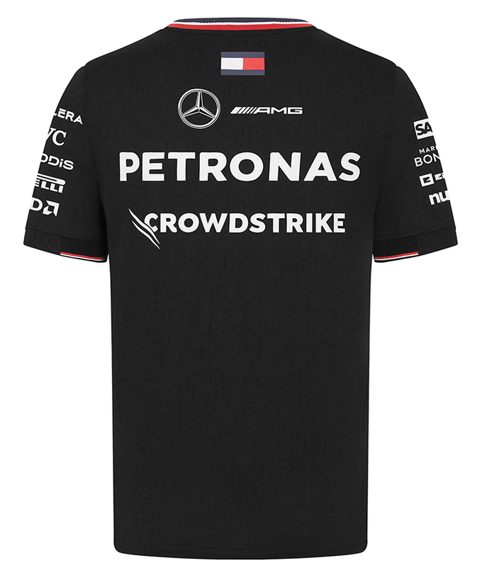 メルセデス AMG ペトロナス F1 チーム  ドライバー Tシャツ ブラック 2024 /TM-W拡大画像