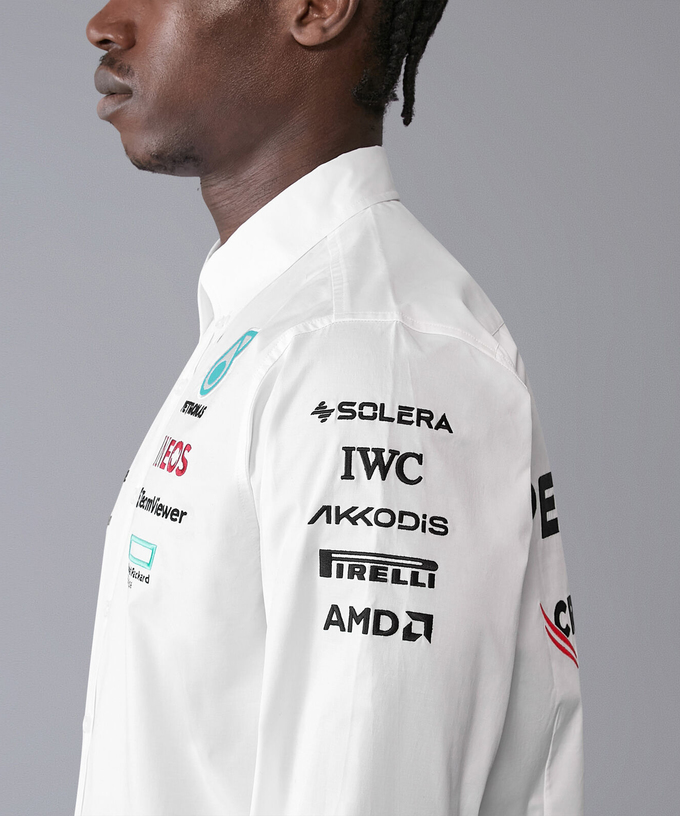 メルセデス AMG ペトロナス F1 チーム  シャツ ホワイト 2024 /TM-W拡大画像