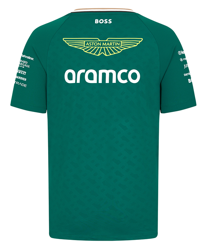 アストンマーチン アラムコ F1チーム Tシャツ 2024拡大画像