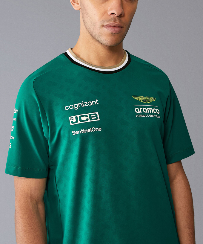 アストンマーチン アラムコ F1チーム Tシャツ 2024拡大画像