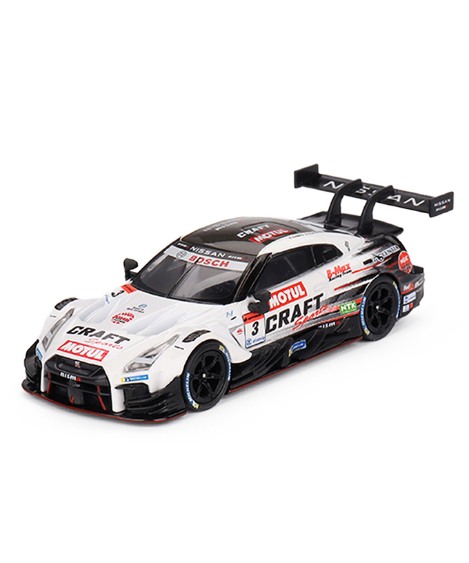 MINIGT 1/64スケール クラフトスポーツ モチュール 日産 GT-R ニスモ NDDP RACING with B-MAX NO.3 平手晃平 / 千代勝正 GT500 2021年 スーパーGT拡大画像