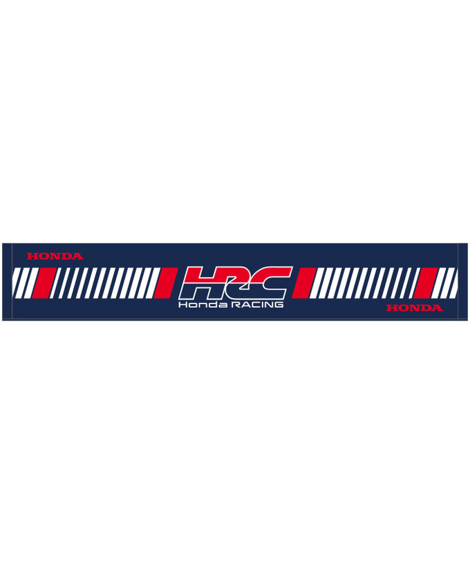 【50%オフセール】HRC Honda RACING プリント タオルマフラー Advance ネイビー拡大画像