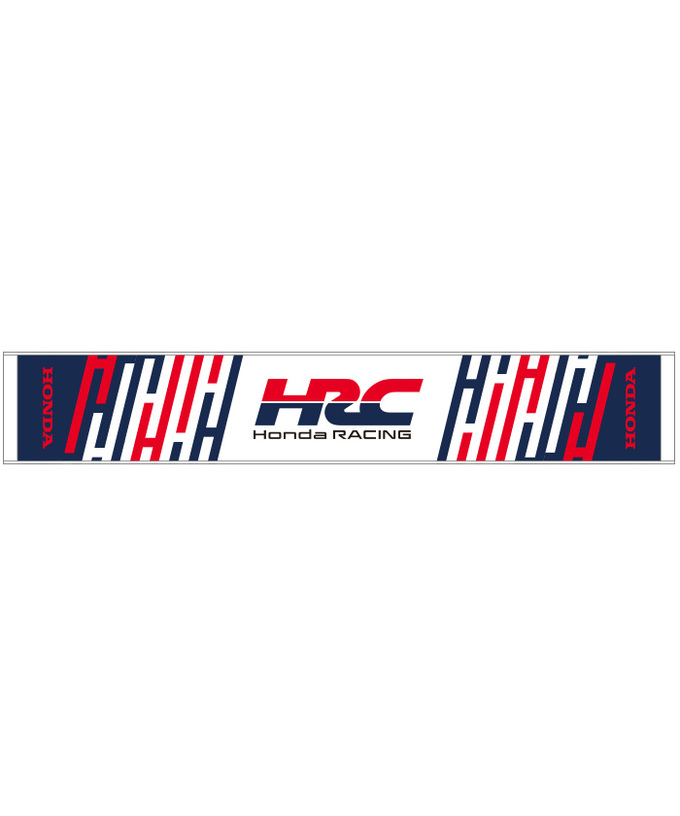 【50%オフセール】HRC Honda RACING プリント タオルマフラー Advance ホワイト拡大画像