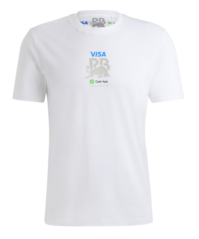 VISA CASH APP RB F1 チーム ライフスタイル Tシャツ 2024  ホワイト拡大画像