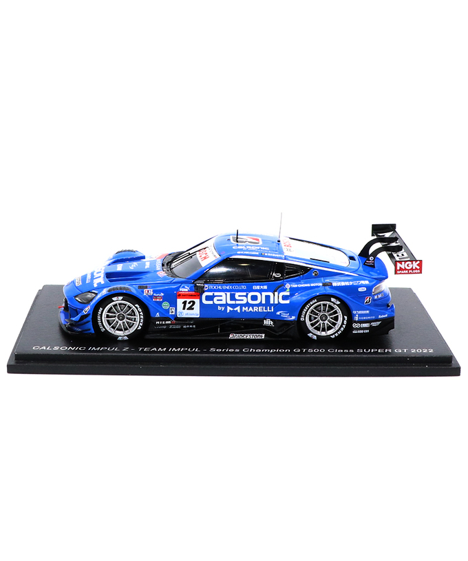 スパーク 1/43スケール カルソニック インパル Z TEAM IMPUL NO.12 平峰一貴 / ベルトラン・バゲット 2022年 スーパーGT シリーズ チャンピオン拡大画像