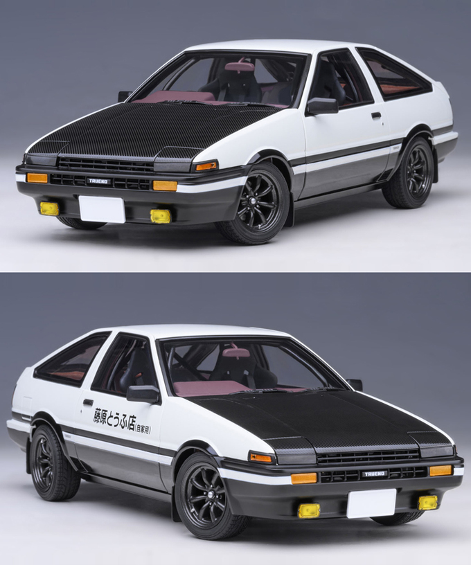 オートアート 1/18スケール トヨタ スプリンター トレノ (AE86) 『頭文字D』 プロジェクトD ファイナルバージョン拡大画像