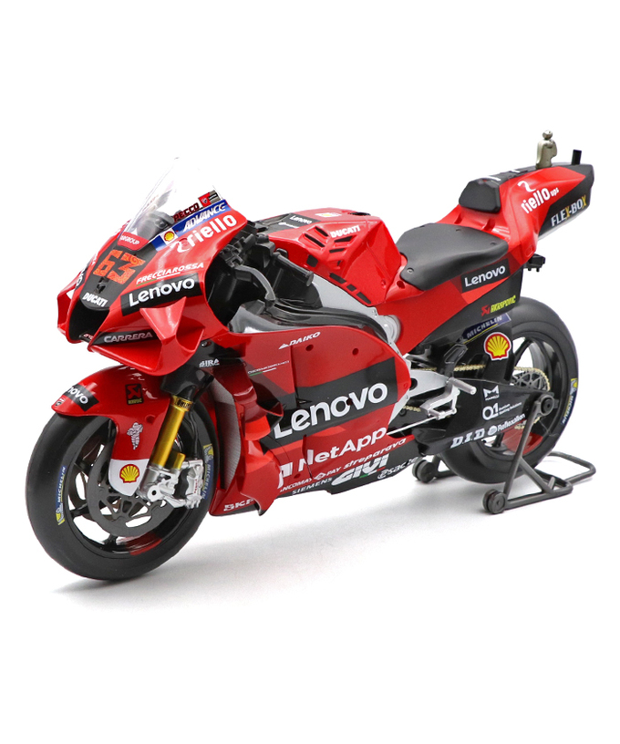 【30%オフセール】マイスト 1/6スケール ドゥカティ・レノボ・レーシング ドゥカティ デスモセディチGP #63 フランチェスコ・バニャイア 2022年 MotoGP ワールドチャンピオン /msl拡大画像