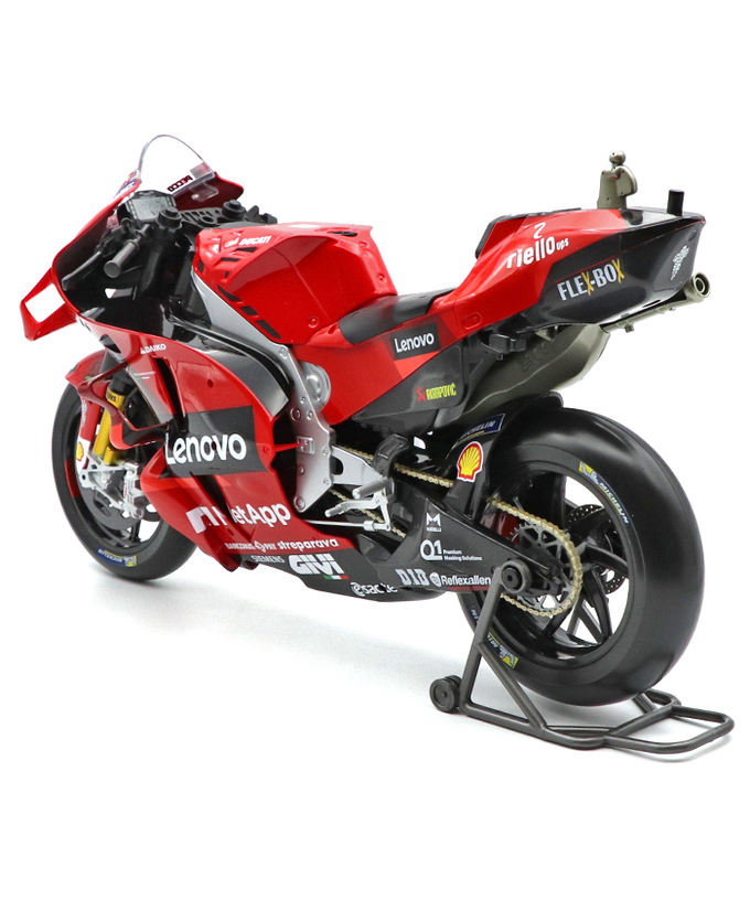 【30%オフセール】マイスト 1/6スケール ドゥカティ・レノボ・レーシング ドゥカティ デスモセディチGP #63 フランチェスコ・バニャイア 2022年 MotoGP ワールドチャンピオン /msl拡大画像