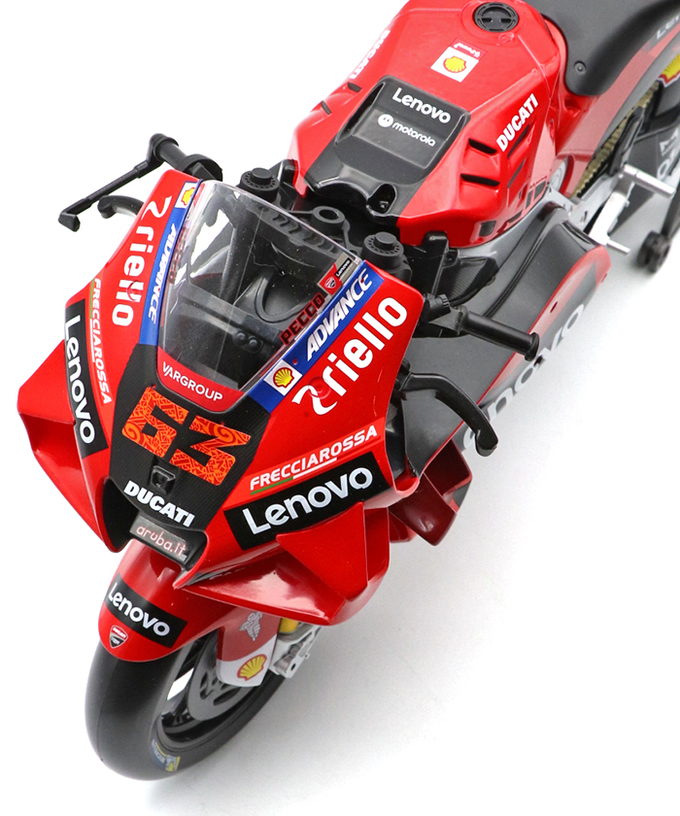 マイスト 1/6スケール ドゥカティ・レノボ・レーシング ドゥカティ デスモセディチGP #63 フランチェスコ・バニャイア 2022年 MotoGP ワールドチャンピオン拡大画像