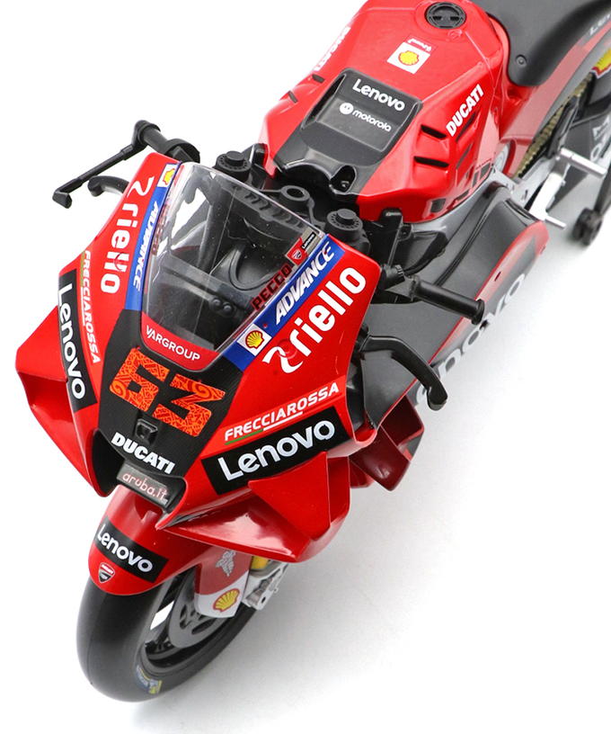【30%オフセール】マイスト 1/6スケール ドゥカティ・レノボ・レーシング ドゥカティ デスモセディチGP #63 フランチェスコ・バニャイア 2022年 MotoGP ワールドチャンピオン /msl拡大画像