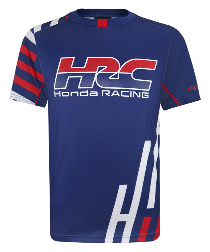 HRC Honda RACING ラグラン Tシャツ Kasumi ネイビー拡大画像