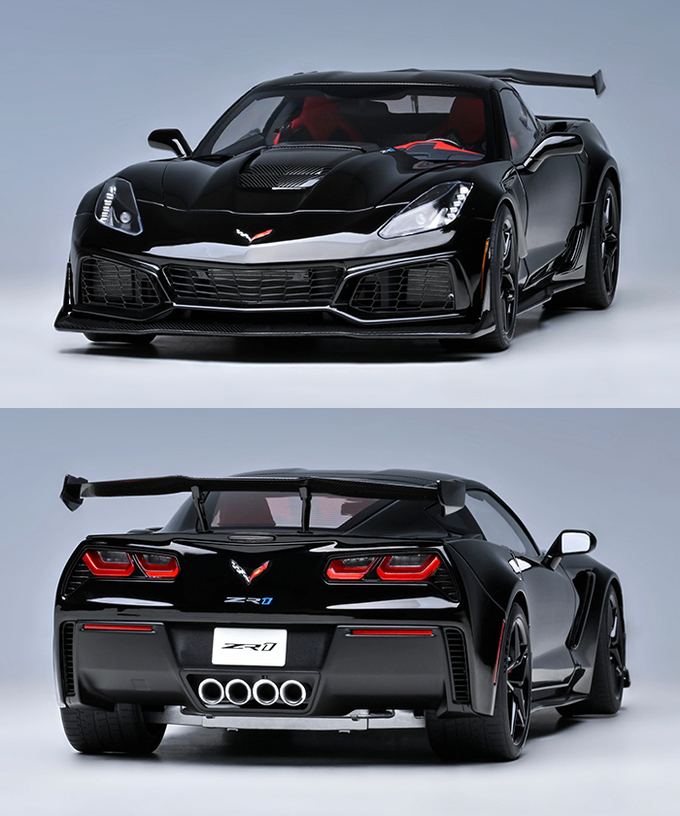 オートアート 1/18スケール シボレー コルベット （C7） ZR1 （ブラック）/msl拡大画像