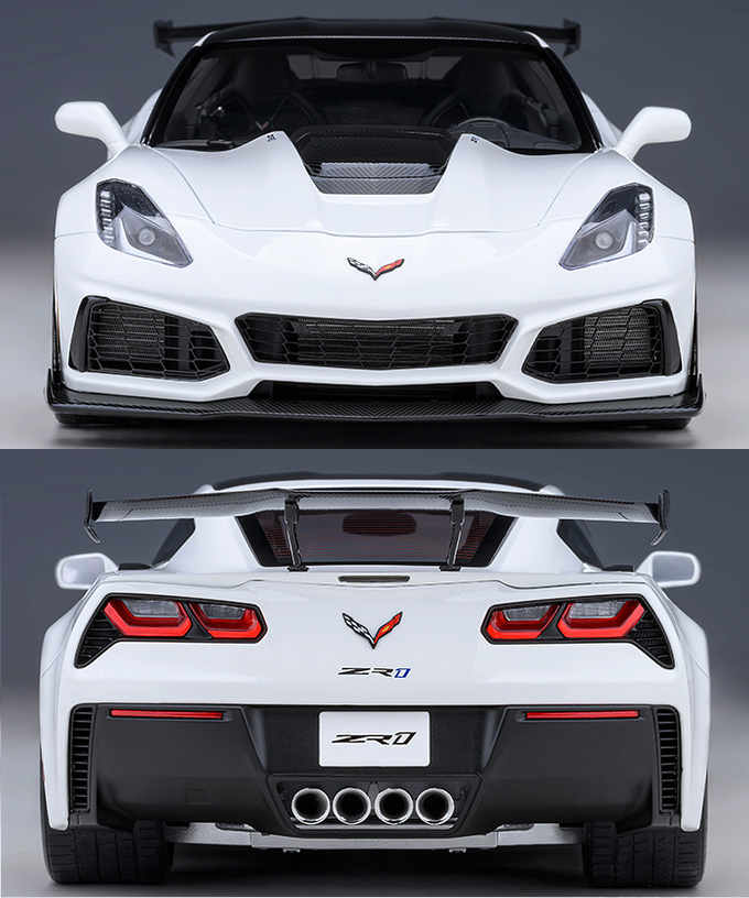 オートアート 1/18スケール シボレー コルベット （C7） ZR1 （ホワイト）/msl拡大画像