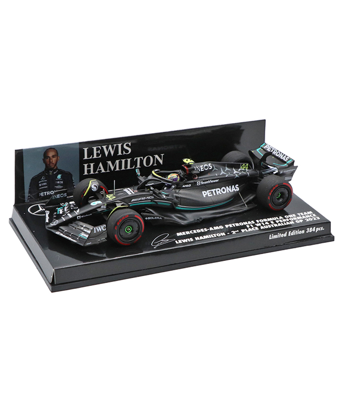 ミニチャンプス 1/43スケール メルセデス AMG ペトロナス F1 W14 E パフォーマンス ルイス・ハミルトン 2023年 オーストラリアGP /23f1m拡大画像