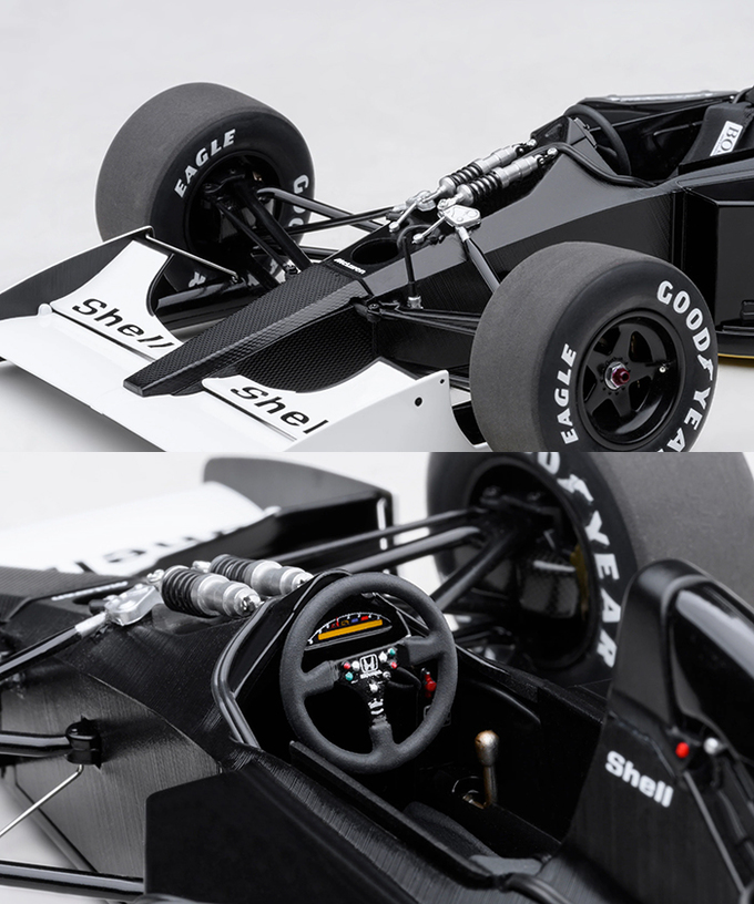 オートアート 1/18スケール マクラーレン ホンダ MP4/6 アイルトン・セナ 1991年 日本GP マクラーレンロゴ入り拡大画像