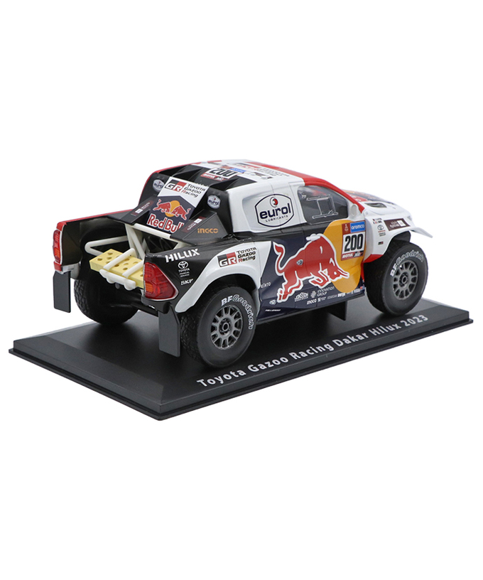 【30%オフセール】TGR 別注 FAIRKANDTOY 1/24スケール 2023 ダカールラリー TOYOTA GAZOO Racing レッドブル DKR ハイラックス 200号車/TGR_WRC/msl拡大画像